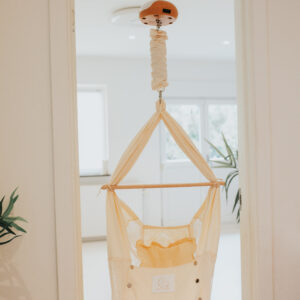 Leje Slyngevugge Klassisk - Dørkarm med Balance Vuggemotor | Mor Og Børn