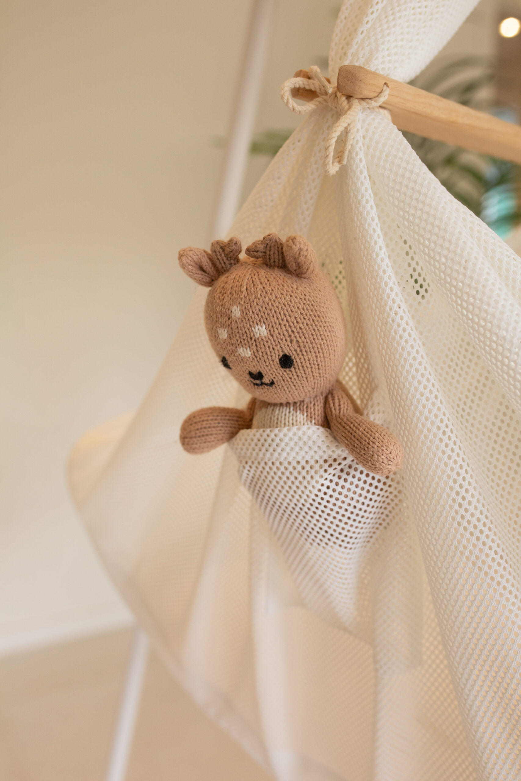 Leje Slyngevugge Premium- Loftophæng med Balance Vuggemotor | Mor Og Børn - Billede 5